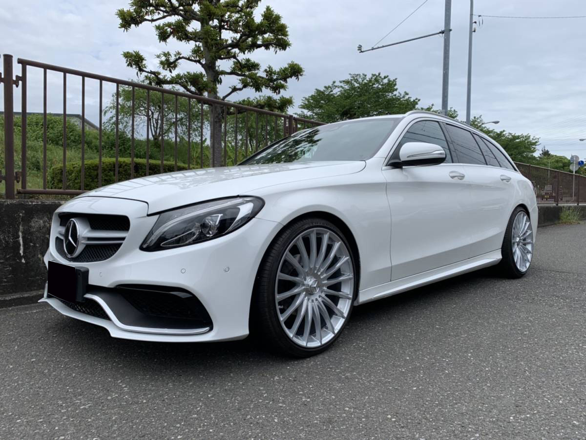 メルセデスベンツ C180 ステーションワゴン アバンギャルド C63look ローダウンaw プレミアオートジャパン 中古車 販売買取 タイヤ交換専門店 静岡県静岡市